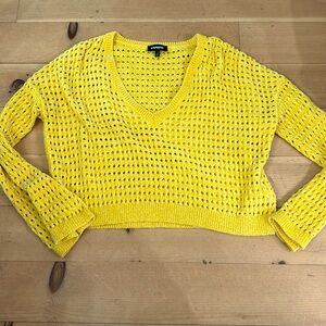 ▪️Express summer sweater. Bright yellow.